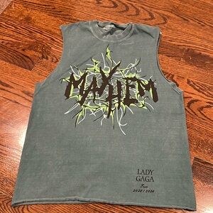 Lady Gaga Mayhem Cutoff shirt - Maybem Ball tour